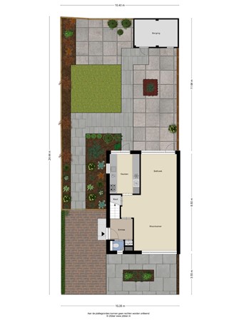 Floorplan - Hendrik Verheeslaan 83, 5283 CS Boxtel